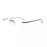 eyekeeper.com Rimless Rectangle Reading Glasses R1612 Eyeglasses