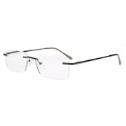 eyekeeper.com Rimless Rectangle Reading Glasses R1612 Eyeglasses