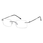 eyekeeper.com Rimless Spectacle Rectangle Reading Glasses RWK9904 Eyeglasses