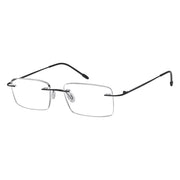 eyekeeper.com Rimless Spectacle Rectangle Reading Glasses RWK9904 Eyeglasses