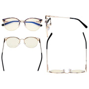 eyekeeper.com Rimmed Design Blue Light Filter Eyeglasses LX19001-BB40 Eyeglasses