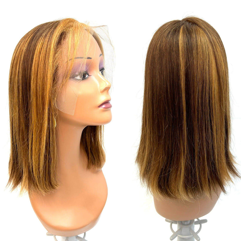 VIP Extensions Rio Bob Lace front   Straight 12'' Wig
