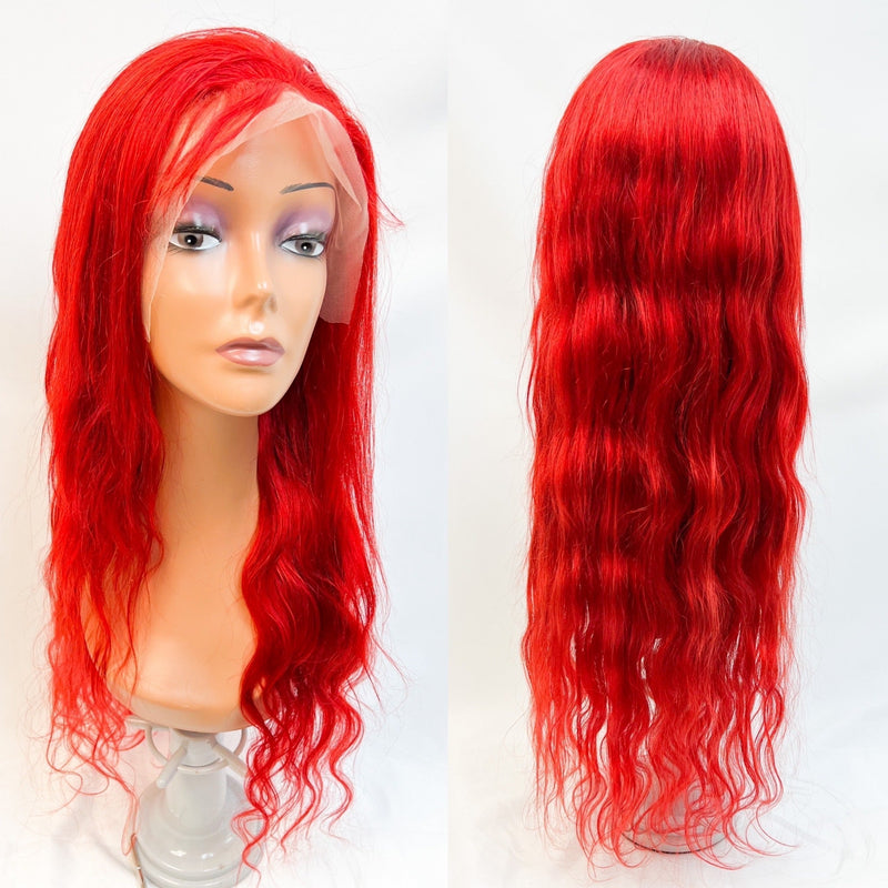 VIP Extensions Rio Body Wave  Front Lace Wig -RED Wig