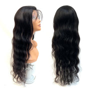 VIP Extensions RIO Body Wave Human Hair Front Lace Wig - Natural Black Human Hair Lace Front Wig