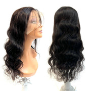 VIP Extensions RIO Body Wave Human Hair Front Lace Wig - Natural Black Human Hair Lace Front Wig