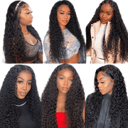 VIP Extensions RIO Bohemian Front Lace Wig, Natural Black Wig Dark Slate Gray 14'',16,18'',22,24,26
