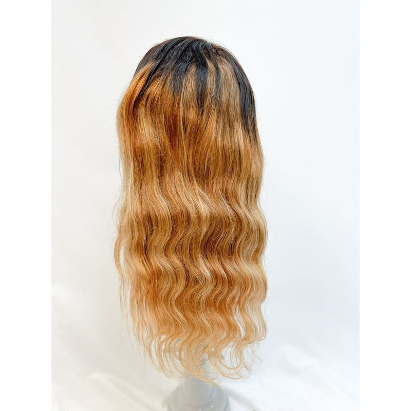 VIP Extensions Rio Human Hair Body Wave  Front Lace Wig - Gold Wig