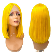 VIP Extensions RIO Lace Front U Part Human Hair Bob Wig Straight Human Hair Full Lace Wig