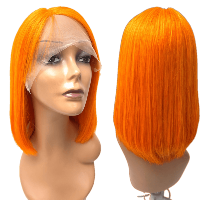 VIP Extensions RIO Lace Front U Part Human Hair Bob Wig Straight Human Hair Full Lace Wig
