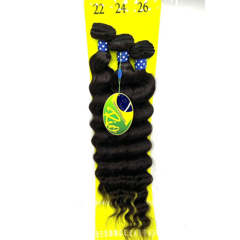 VIP Extensions RIO Malaysian Wave  100% Virgin Remy Human Hair Bundles Hair Extension