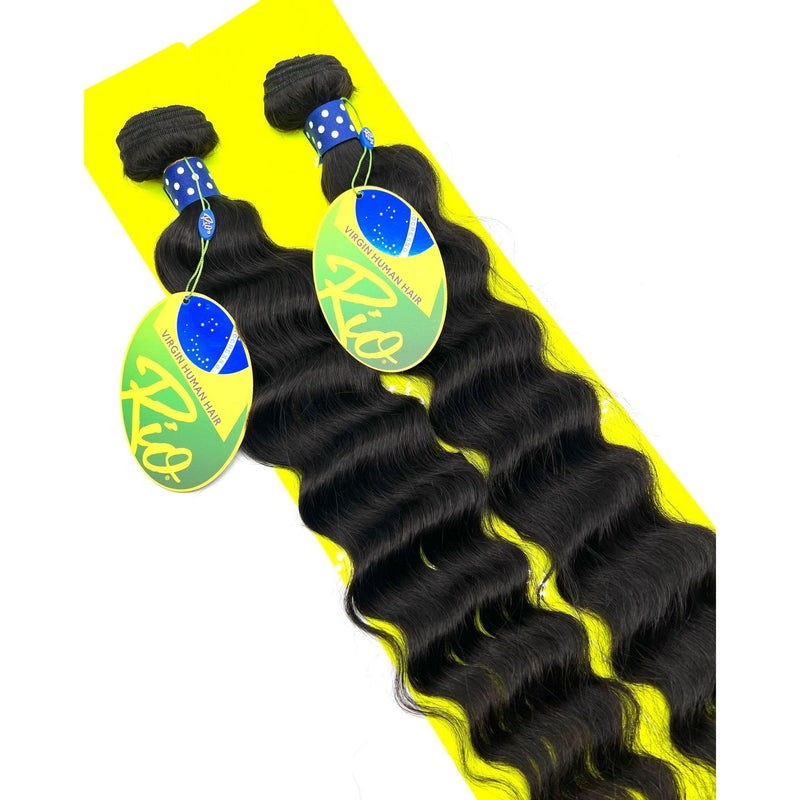 VIP Extensions RIO Malaysian Wave  100% Virgin Remy Human Hair Bundles Hair Extension