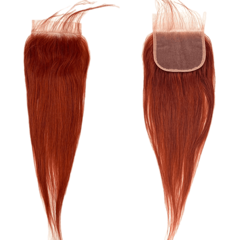 VIP Extensions RIO Straight Closure 4X4 Ginger Frontals & Closures
