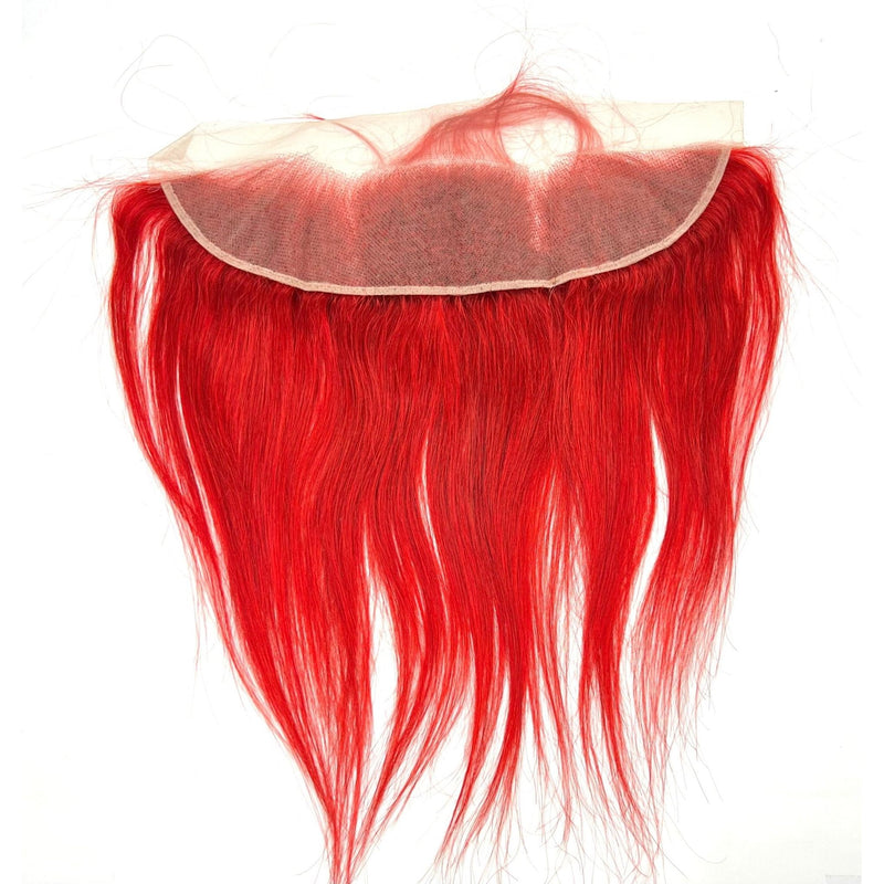 VIP Extensions RIO Straight Frontal Ear to Ear 13X4 Red Frontals & Closures