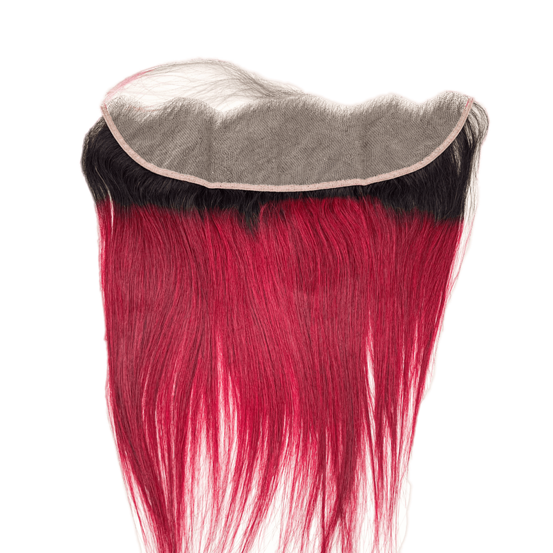 VIP Extensions RIO Straight Frontal  Ear to Ear 13X4  Wine Frontals & Closures