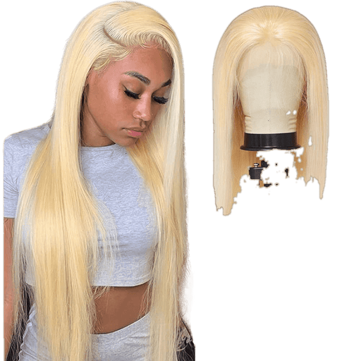 VIP Extensions RIO Ukrainian Straight Human Hair Front Lace Wig Wig Black 12,16,22,24,26,28