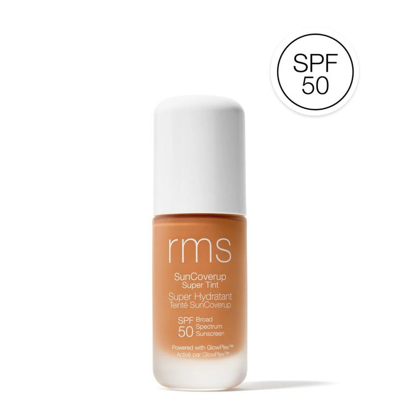 Nava Beauty RMS Beauty SunCoverup Super Tint Broad Spectrum SPF 50 Sunscreen White Smoke Caramel