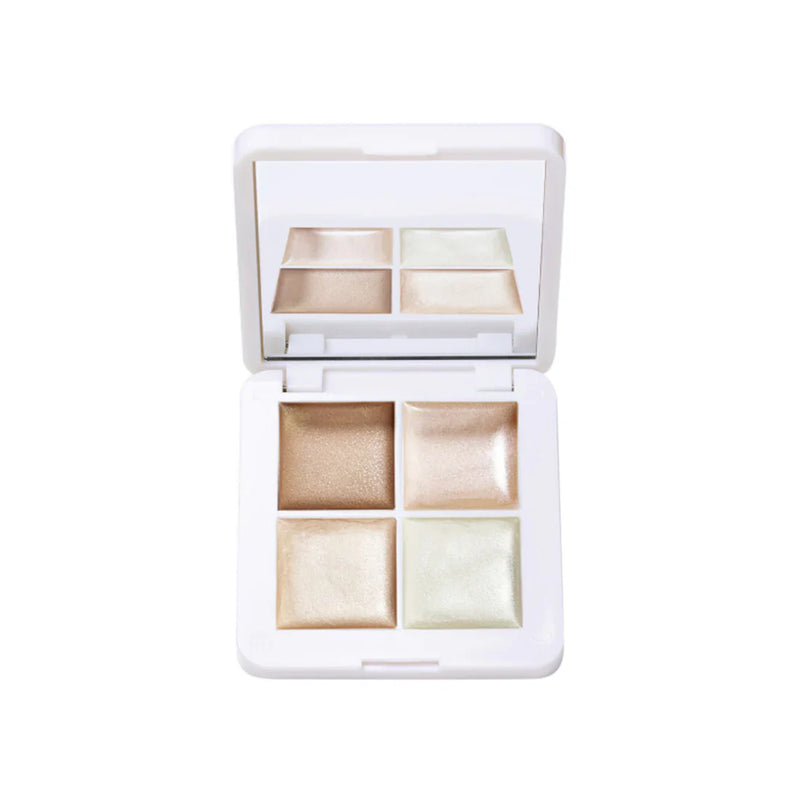 Nava Beauty RMS Living Luminizer Glow Quad Mini White Smoke