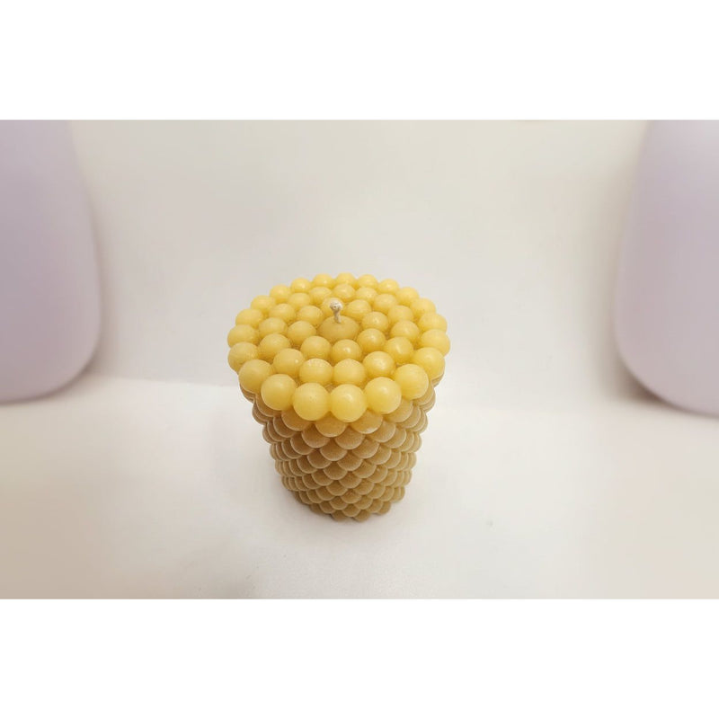 Bubbly Beeswax Candle