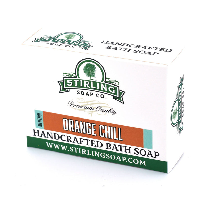 Stirling Soap Co Stirling Soap Co. Orange Chill Bath Soap 5.5 Oz Bar Soap