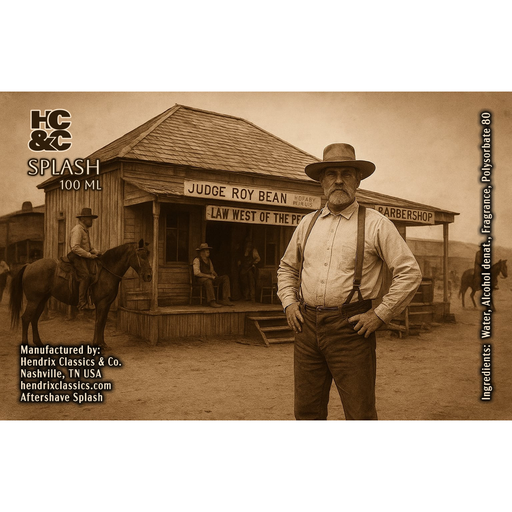 Hendrix Classics & Co HC&C Judge Roy Bean Barbershop Shaving Collection Shaving Kit