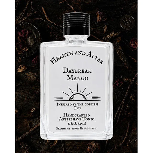 Hearth and Altar Hearth and Altar Daybreak Mango - Aftershave 4 Oz Shaving & Grooming Black
