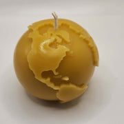 SAVAGE BEE-CHES® Earth Globe Beeswax Candle – 6.9 oz