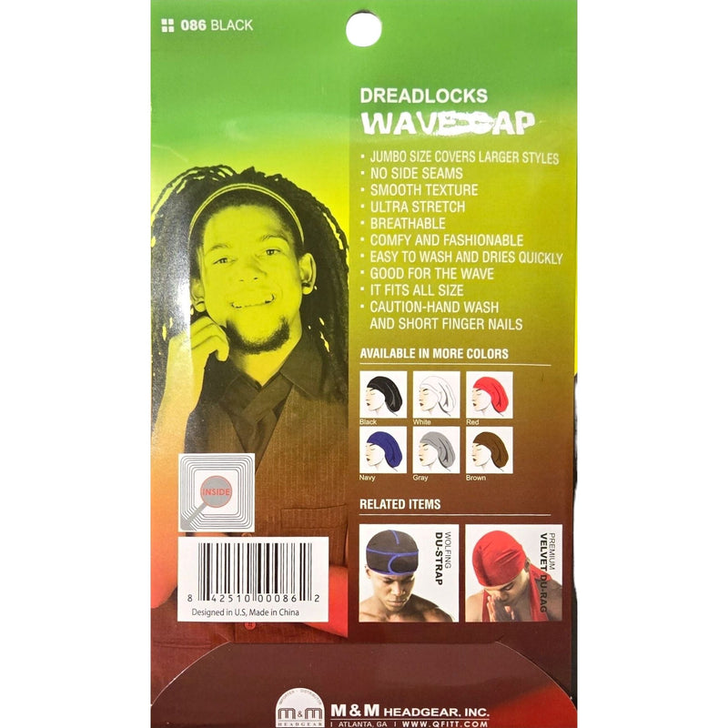 Mill's Beauty Supply King J Dreadlocks Wave Cap Hair Accessories