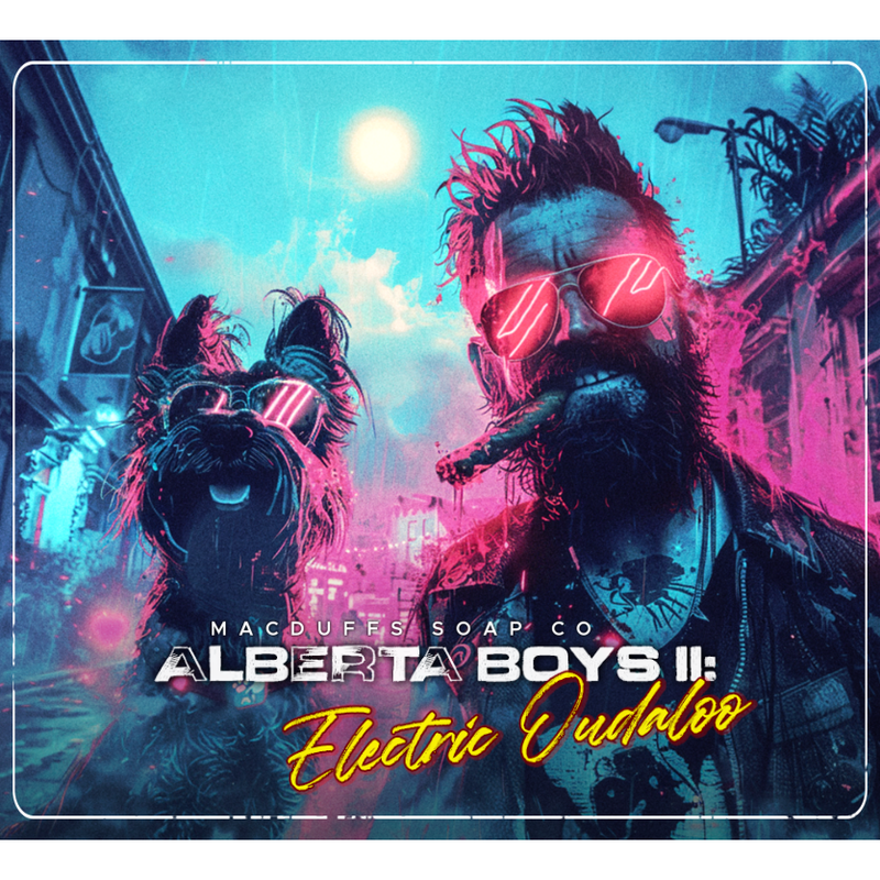 Macduffs Soap Company Macduffs Soap Co. Alberta Boys II Electric Oudaloo Collection Shaving Set