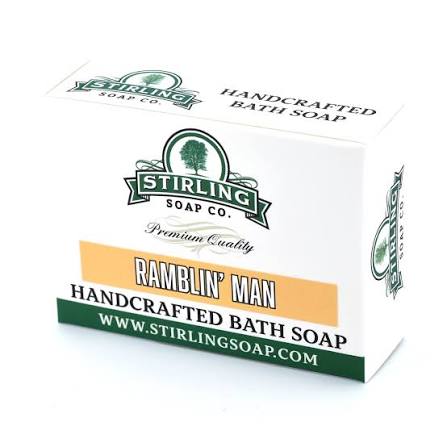 Stirling Soap Co Stirling Soap Co. Ramblin' Man Bath Soap 5.5 Oz Bar soap