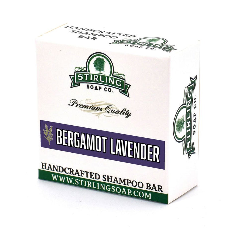 Stirling Soap Co Stirling Soap Co. Bergamot Lavender Shampoo Bar 3.8 Oz Bar soap