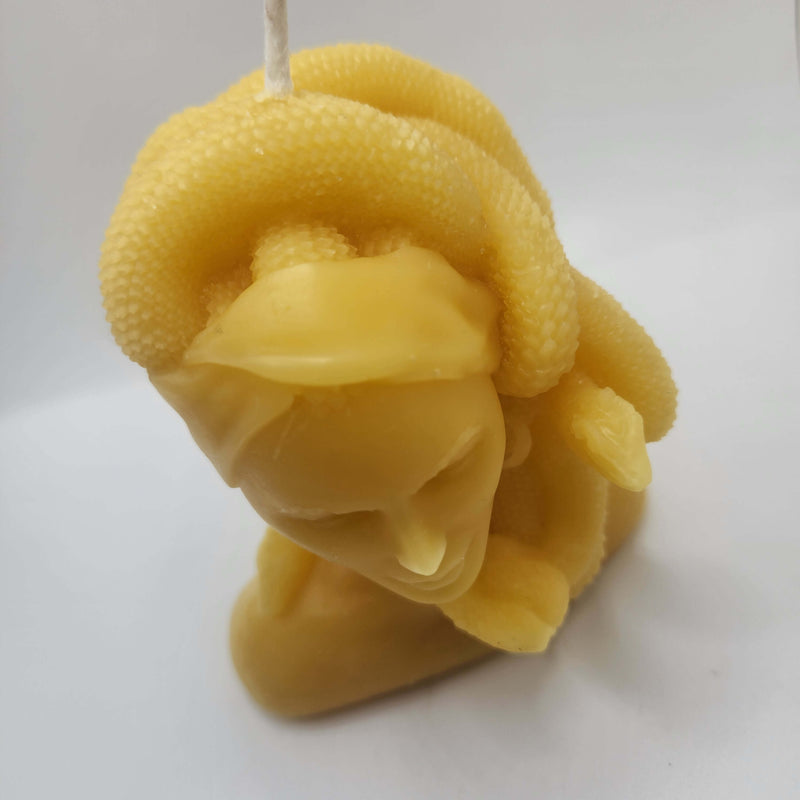 SAVAGE BEE-CHES® Medusa Beeswax Candle – 7.4 oz Miscellaneous