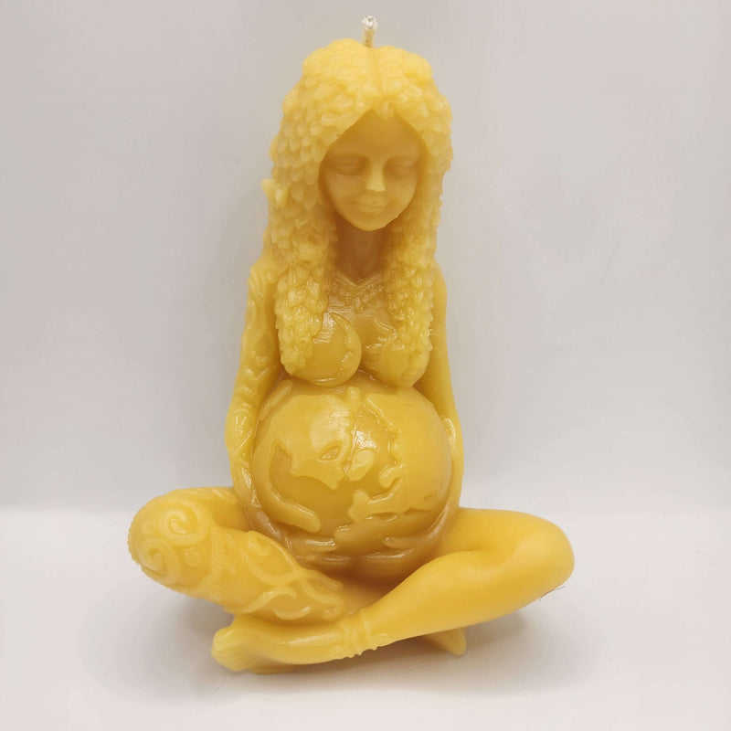 SAVAGE BEE-CHES® Mother Earth Beeswax Candle – 9.6 oz