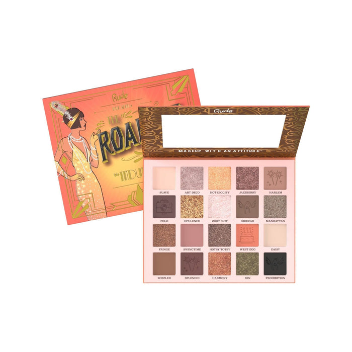 Rude Cosmetics - Rude Cosmetics - The Roaring 20's Eyeshadow Palette - Indulgence