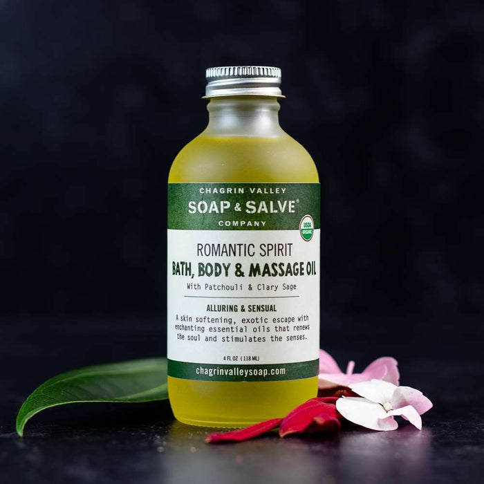 Chagrin Valley Soap & Salve - Bath & Body Oil: Romantic Spirit