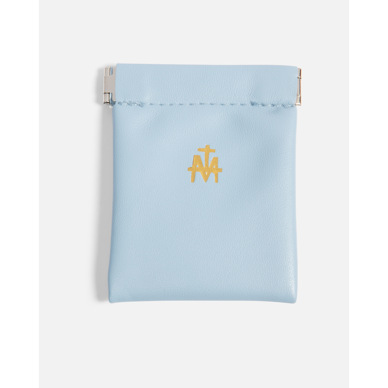 Be A Heart Blue Rosary Pouch Accessories