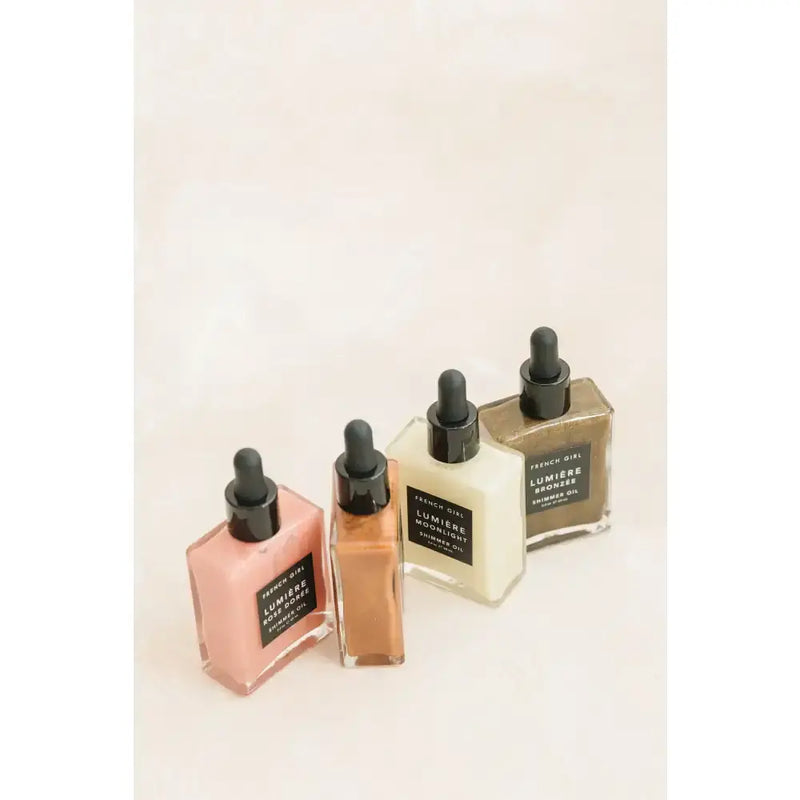 FRENCH GIRL Rose Gold Shimmer Oil Body Oil