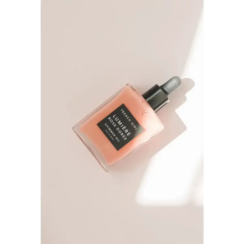 FRENCH GIRL Rose Gold Shimmer Oil Body Oil
