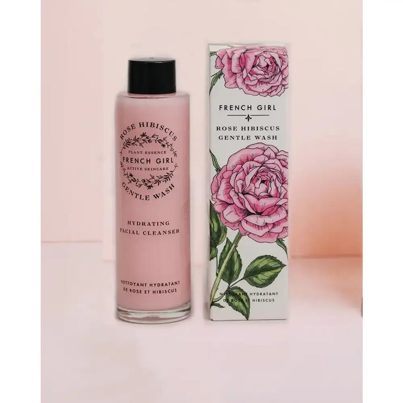 FRENCH GIRL Rose Hibiscus Gentle Wash - 100 ml Facial Cleansers