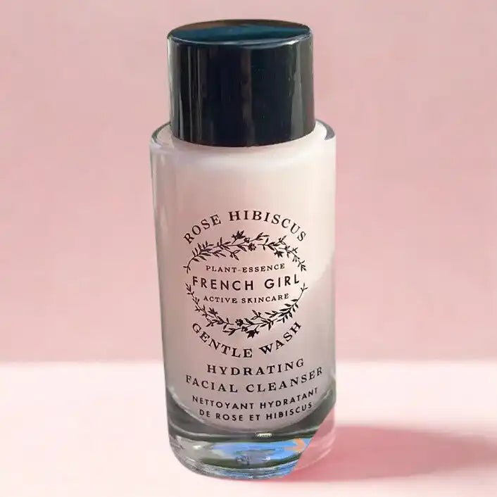 FRENCH GIRL Rose Hibiscus Gentle Wash Facial Cleansers Gray