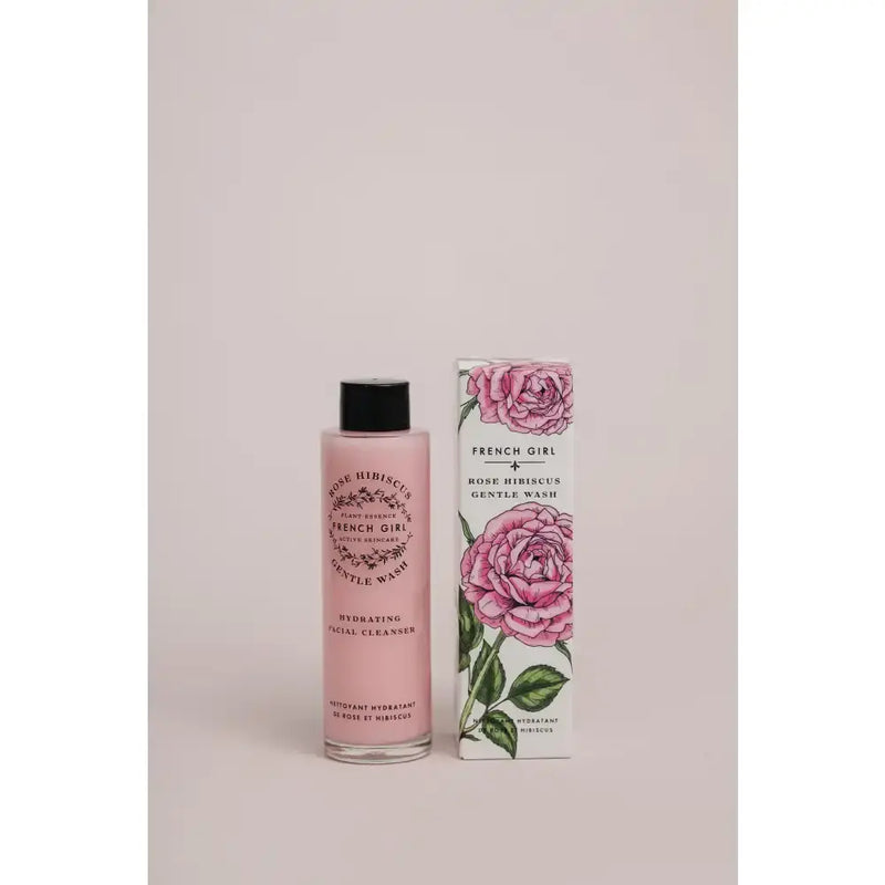 FRENCH GIRL Rose Hibiscus Gentle Wash - 100 ml Facial Cleansers