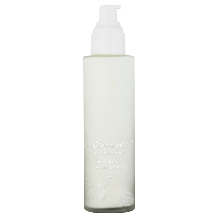 Rose Petal Jasmine Body Lotion (100% Natural, Vegan, Organic)