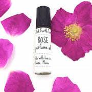 Rooted Earth Farm + Apothecary Rose Perfume Oil Organic Perfumes