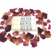 Rooted Earth Farm + Apothecary Rose Petal Lip Balm Lip Balms + Tints