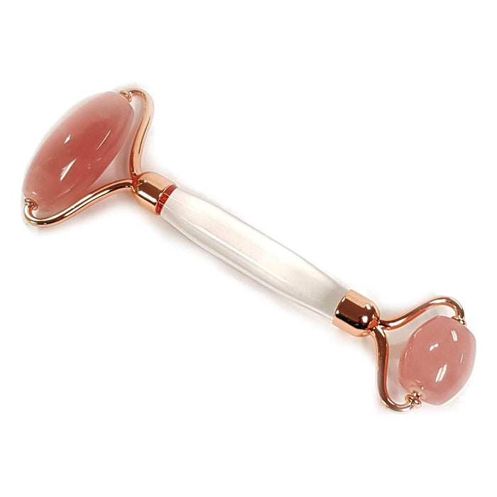 ZAQ Skin & Body - Rose Quartz Facial Roller (Clear Handel)