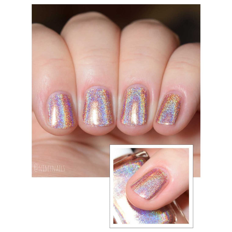 UberChic Beauty Rose Gold - Holographic Polish Regular Polish