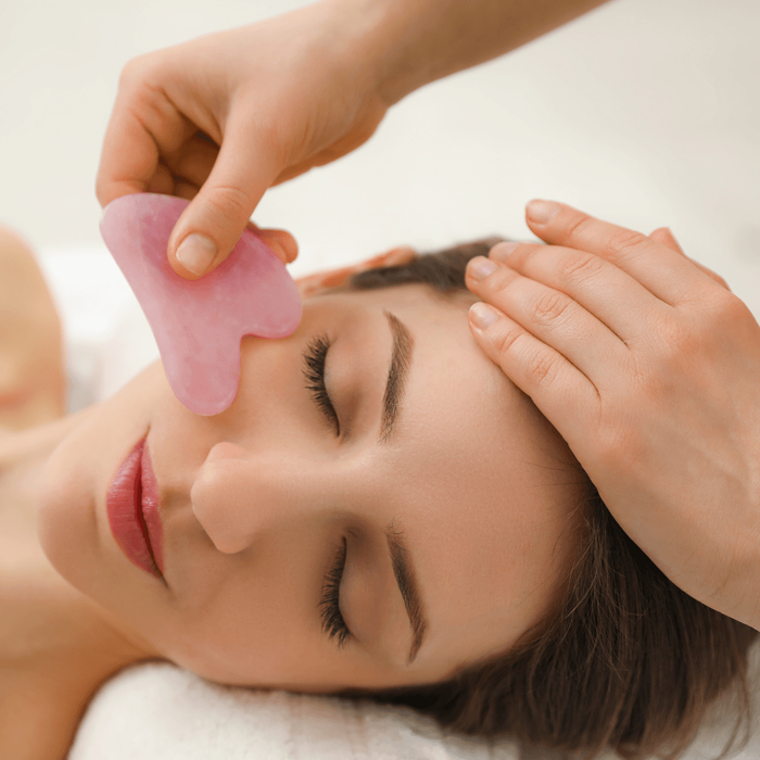 ZAQ Skin & Body - Rose Quartz Gua Sha Board