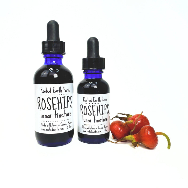 Rooted Earth Farm + Apothecary Rose Hip Tincture Tinctures + Capsules