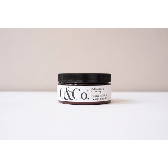 C&Co.® Handcrafted Skincare Rosemary & Mint Sugar Scrub