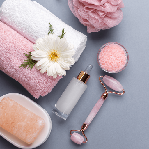 ZAQ Skin & Body - Rose Quartz Facial Roller