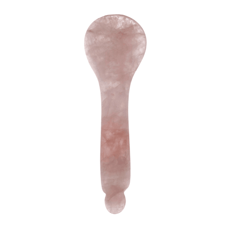 ZAQ Skin & Body Rose Quartz Gua Sha Spoon